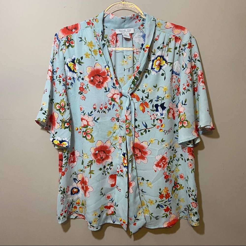 🦊Rachel Zoe Button Down Blouse size extra large